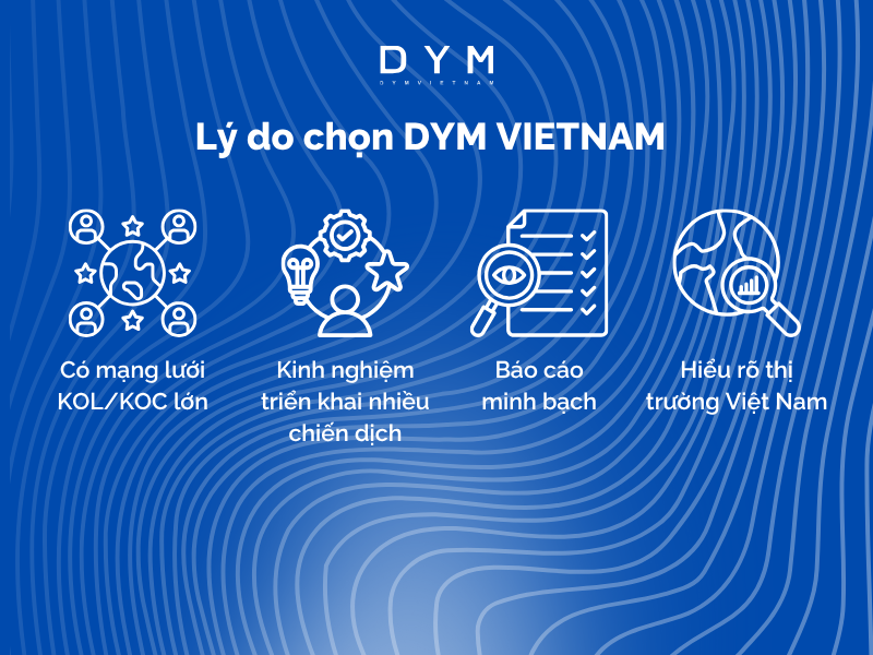 Lý do chọn DYM VIETNAM