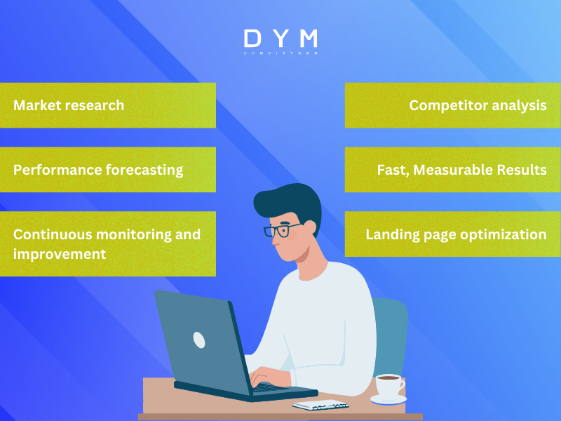 An effective campaign goes far beyond launching ads. It includes: