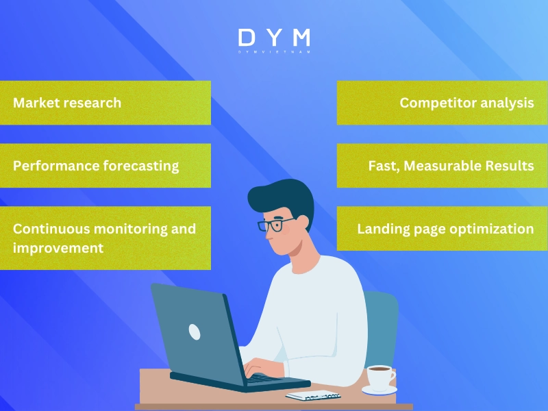 An effective campaign goes far beyond launching ads. It includes: