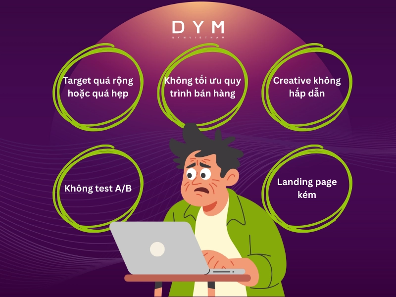 Những lỗi thường gặp khi chạy quảng cáo Facebook