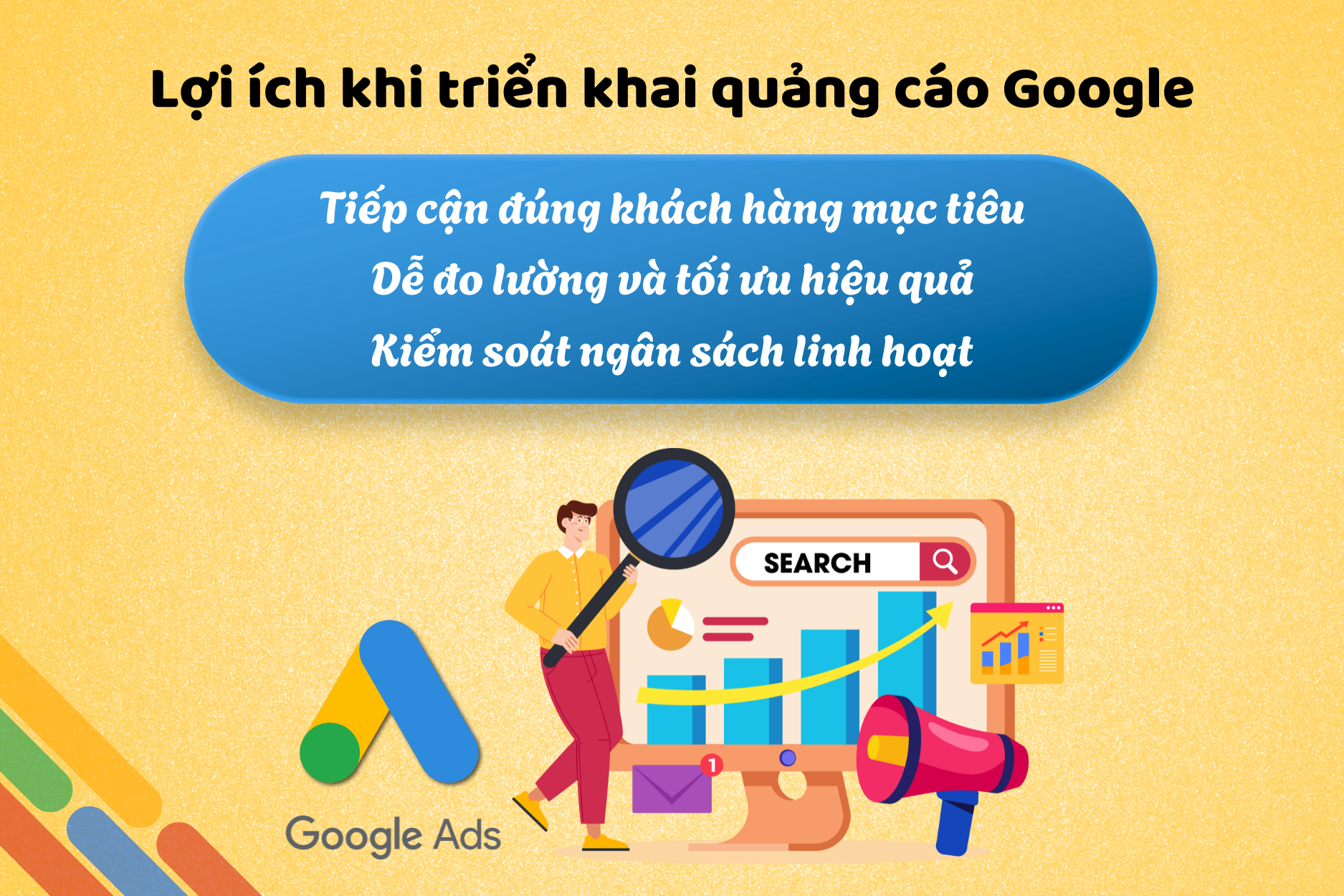 Lợi ích khi triển khai quảng cáo Google