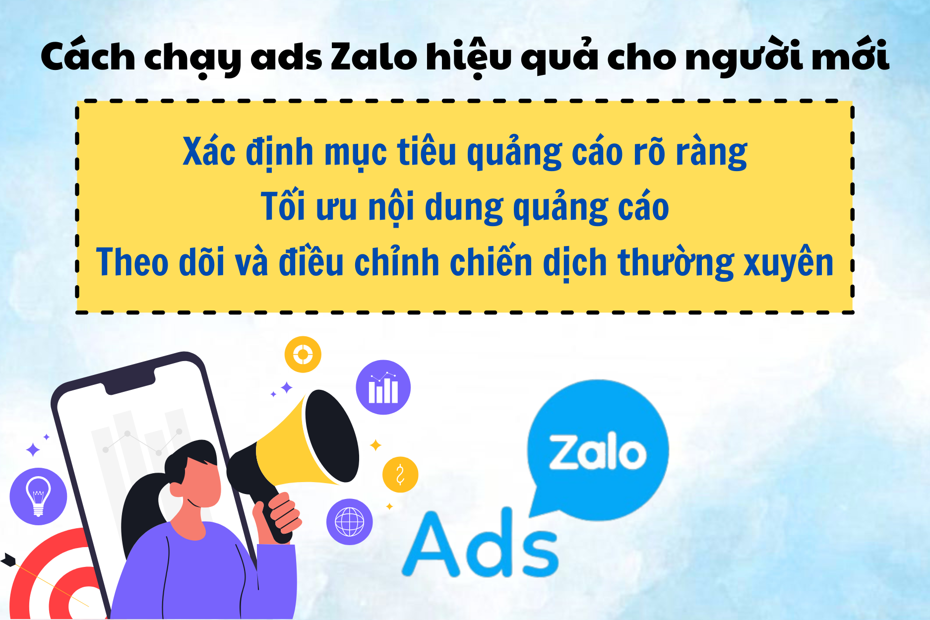 Cách chạy ads Zalo hiệu quả cho người mới