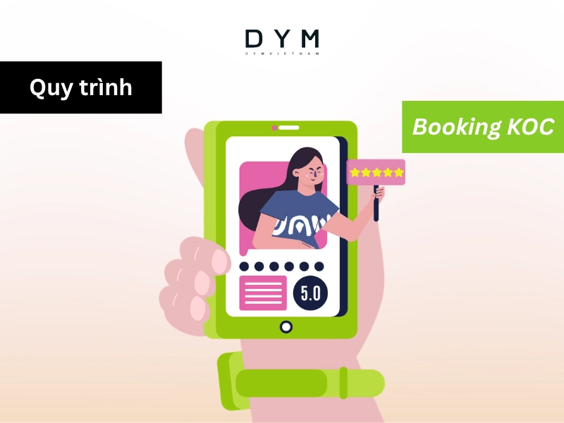 Quy trình booking KOC để tối ưu hiệu quả
