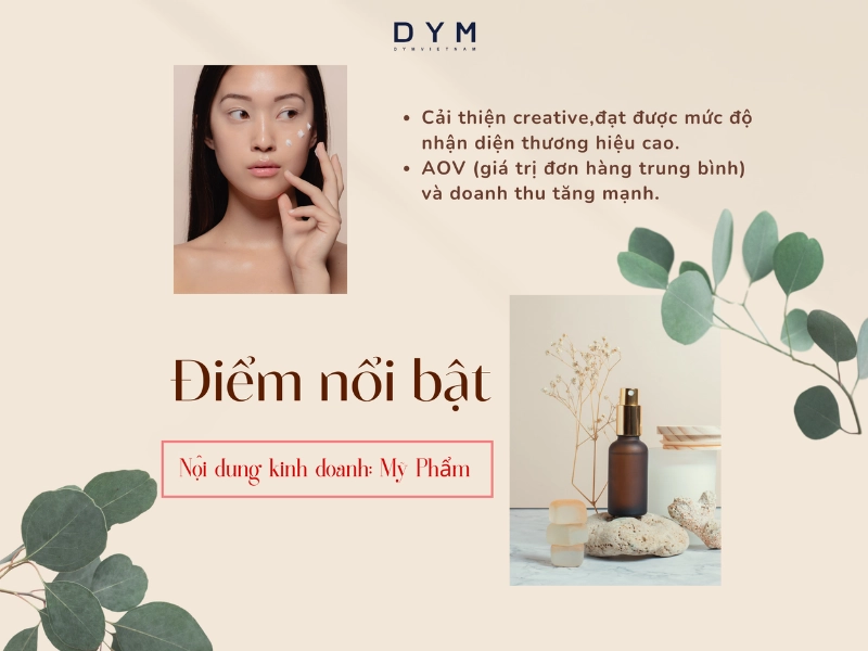 Case Study Marketing ngành làm đẹp: Chiến lược quảng bá giúp brand mới tăng trưởng doanh thu và xây dựng nhận diện thương hiệu chỉ sau 3 tháng.