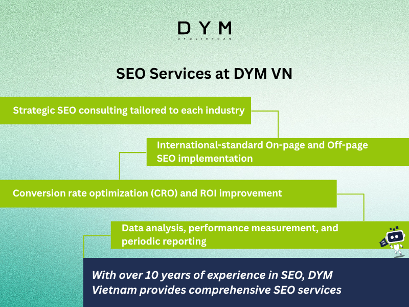 SEO Services at DYM VN
