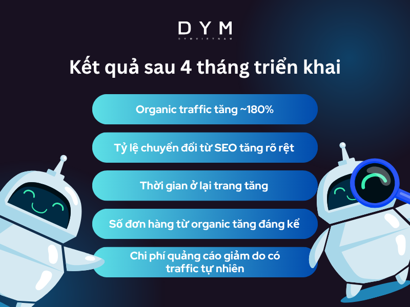 Kết quả sau 4 tháng triển khai