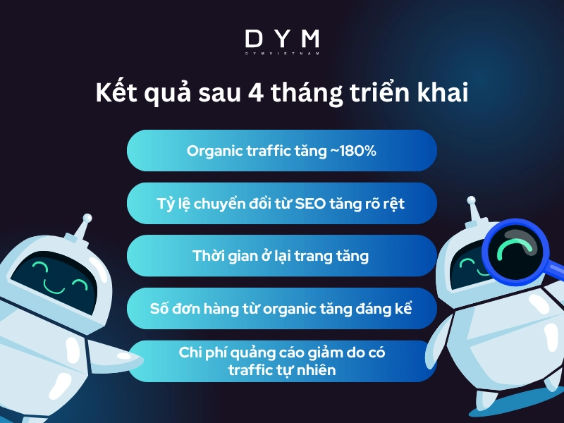 Kết quả sau 4 tháng triển khai
