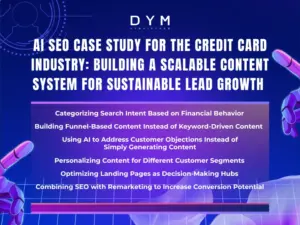 AI SEO Case Study for the Credit Card Industry: Building a Scalable Content System for Sustainable Lead Growth