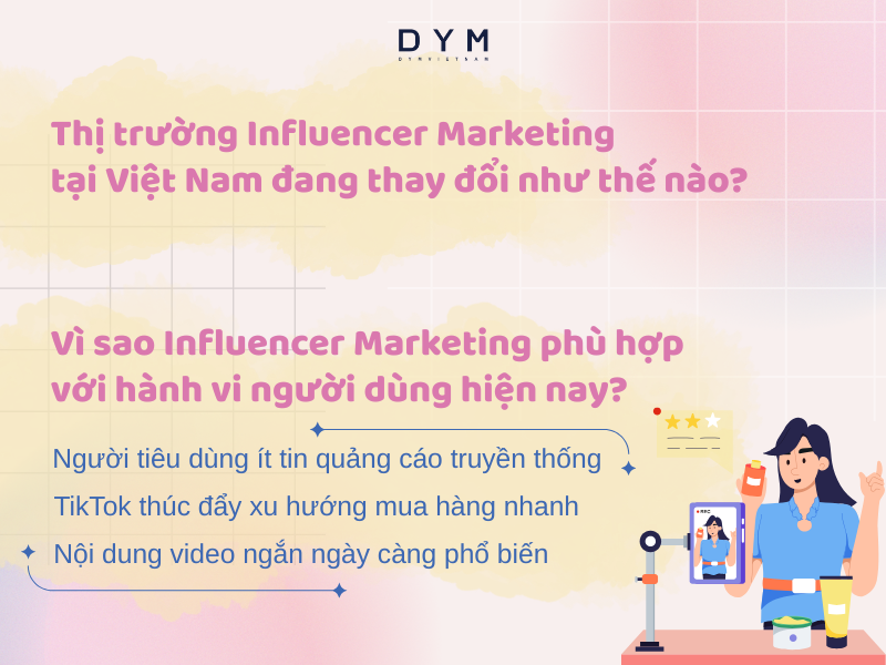 Thị trường Influencer Marketing tại Việt Nam đang thay đổi như thế nào?