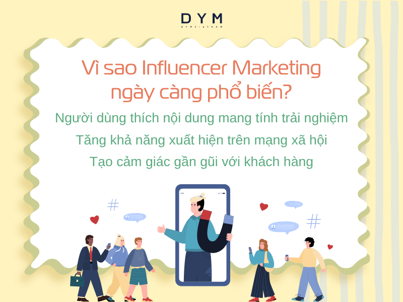 Vì sao Influencer Marketing ngày càng phổ biến?