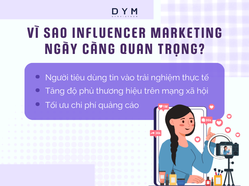 Vì sao Influencer Marketing ngày càng quan trọng?