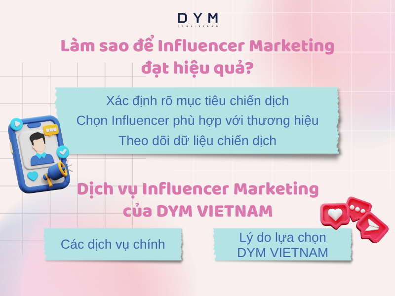 Làm sao để Influencer Marketing đạt hiệu quả?