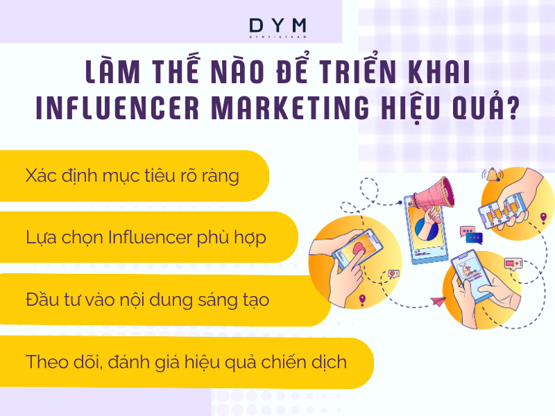Làm thế nào để triển khai Influencer Marketing hiệu quả?