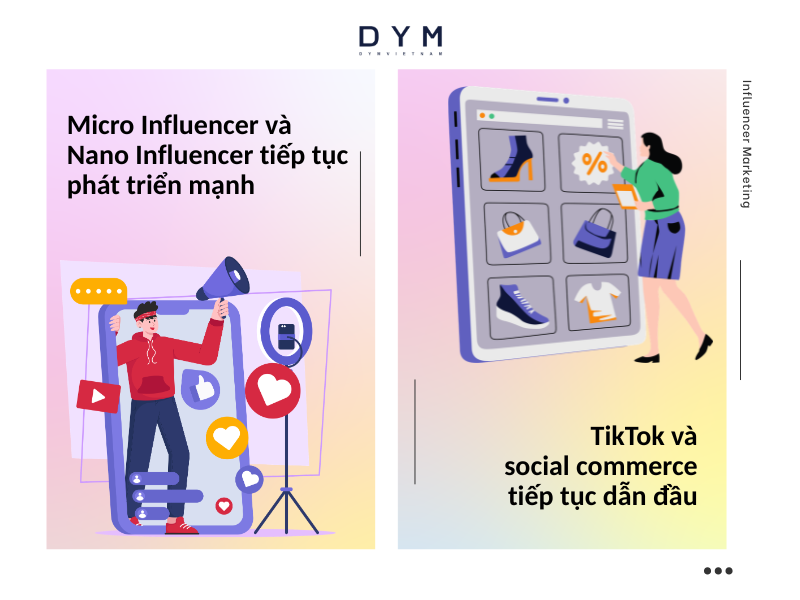 Micro Influencer và Nano Influencer tiếp tục phát triển mạnh