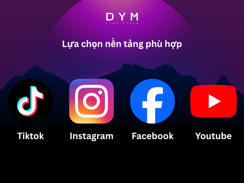 Lựa chọn nền tảng phù hợp
