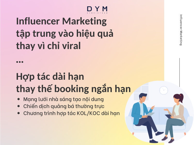 Influencer Marketing tập trung vào hiệu quả thay vì chỉ viral