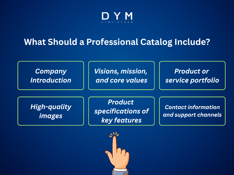 What Should a Professional Catalog Include?